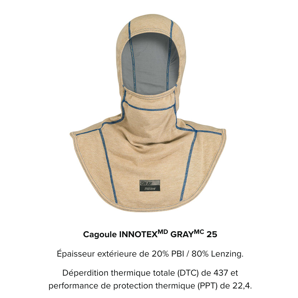 Cagoule antiparticules INNO 25